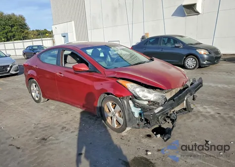 2013 Hyundai Elantra Gls z USA, uszkodzony, nr VIN 5NPDH4AEXDH404590